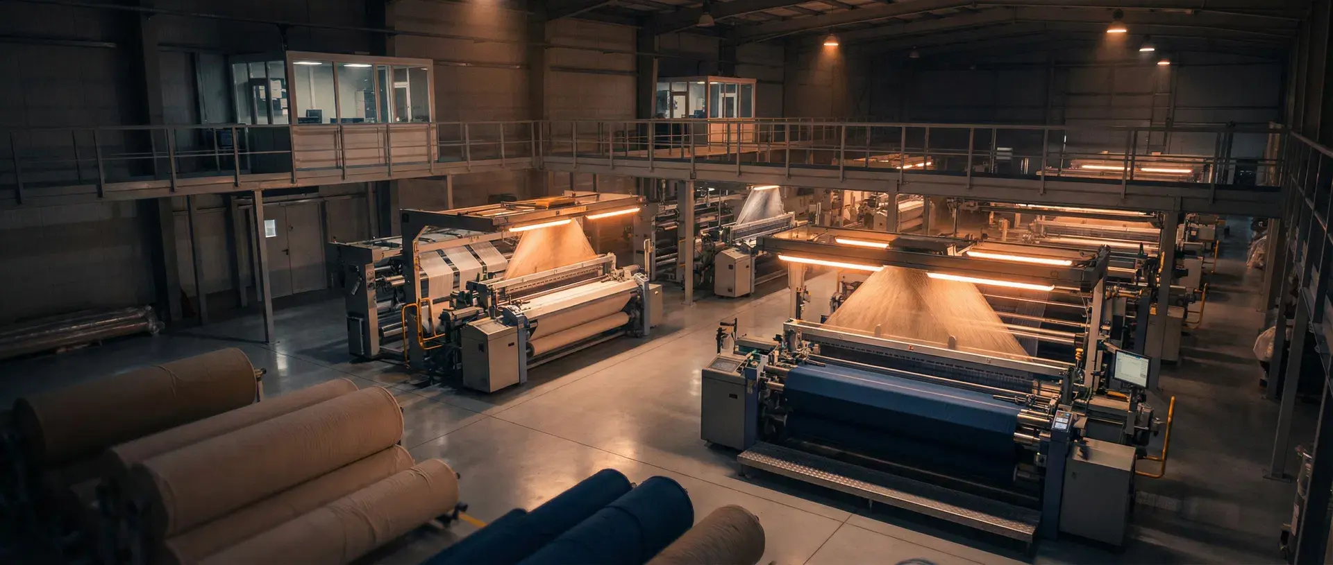 Textile manufacturing facility